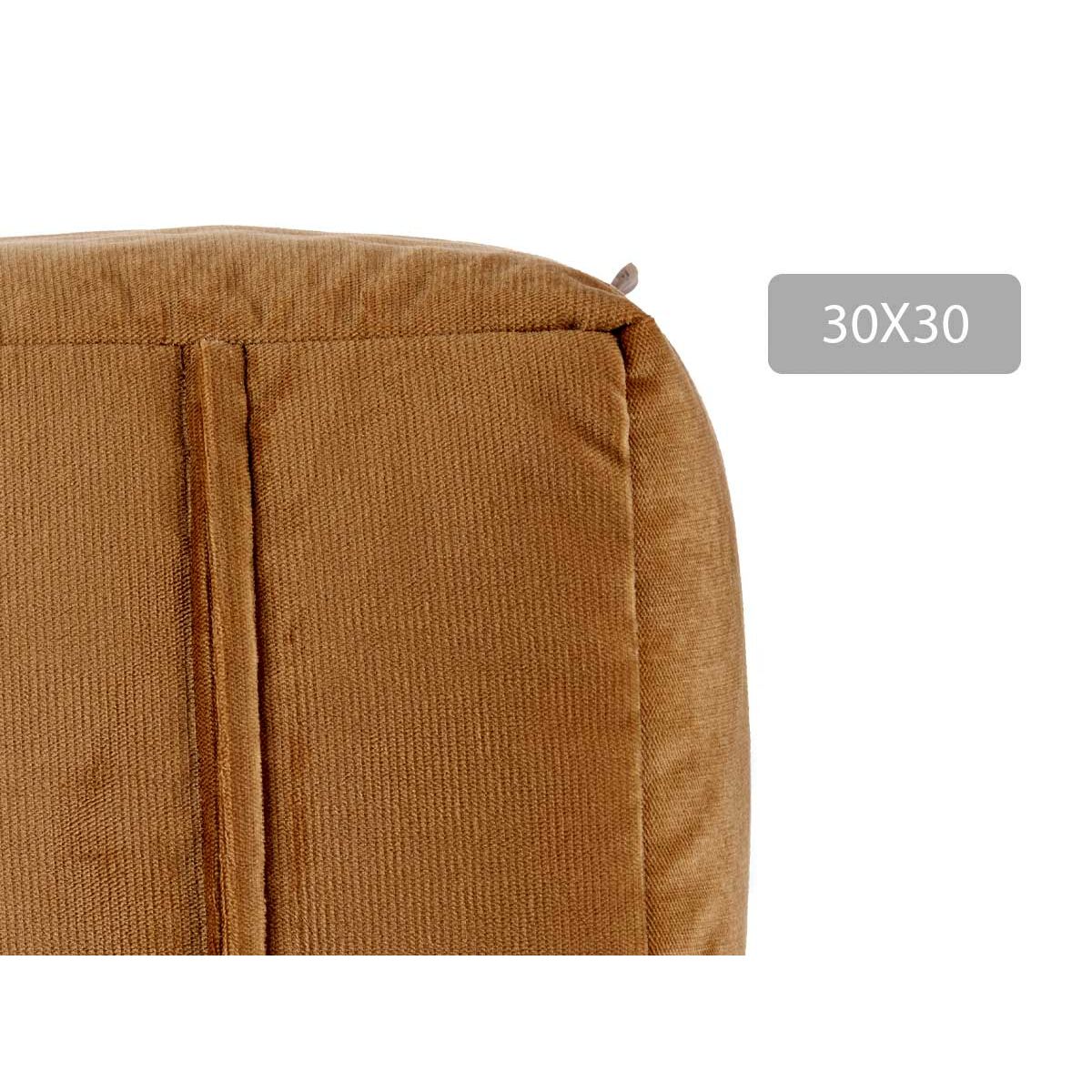 Puff Gift Decor Beige polystyren Sammet (4 antal)